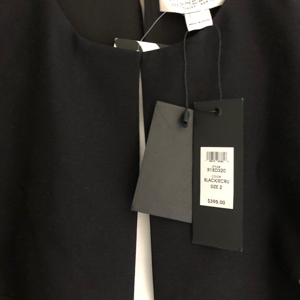 NWT RACHEL ZOE Color-block Pattern Mini Dress - Picture 7 of 8